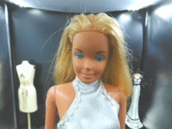 18 in barbie silver suit a